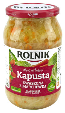 Kapusta kwaszona z marchewką