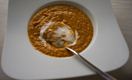 Zupa krem z soczewicy konserwowej