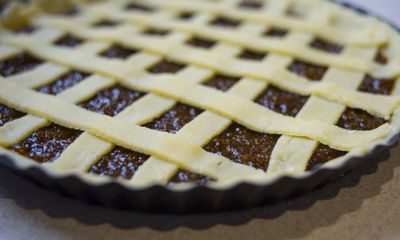 Macedońska crostata z konfiturą figową