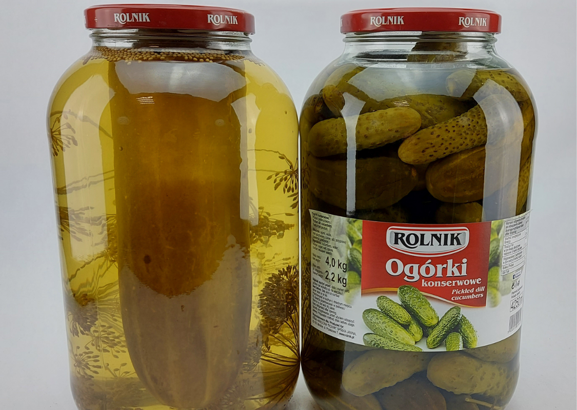 Ogórek który nie mieścił się ...