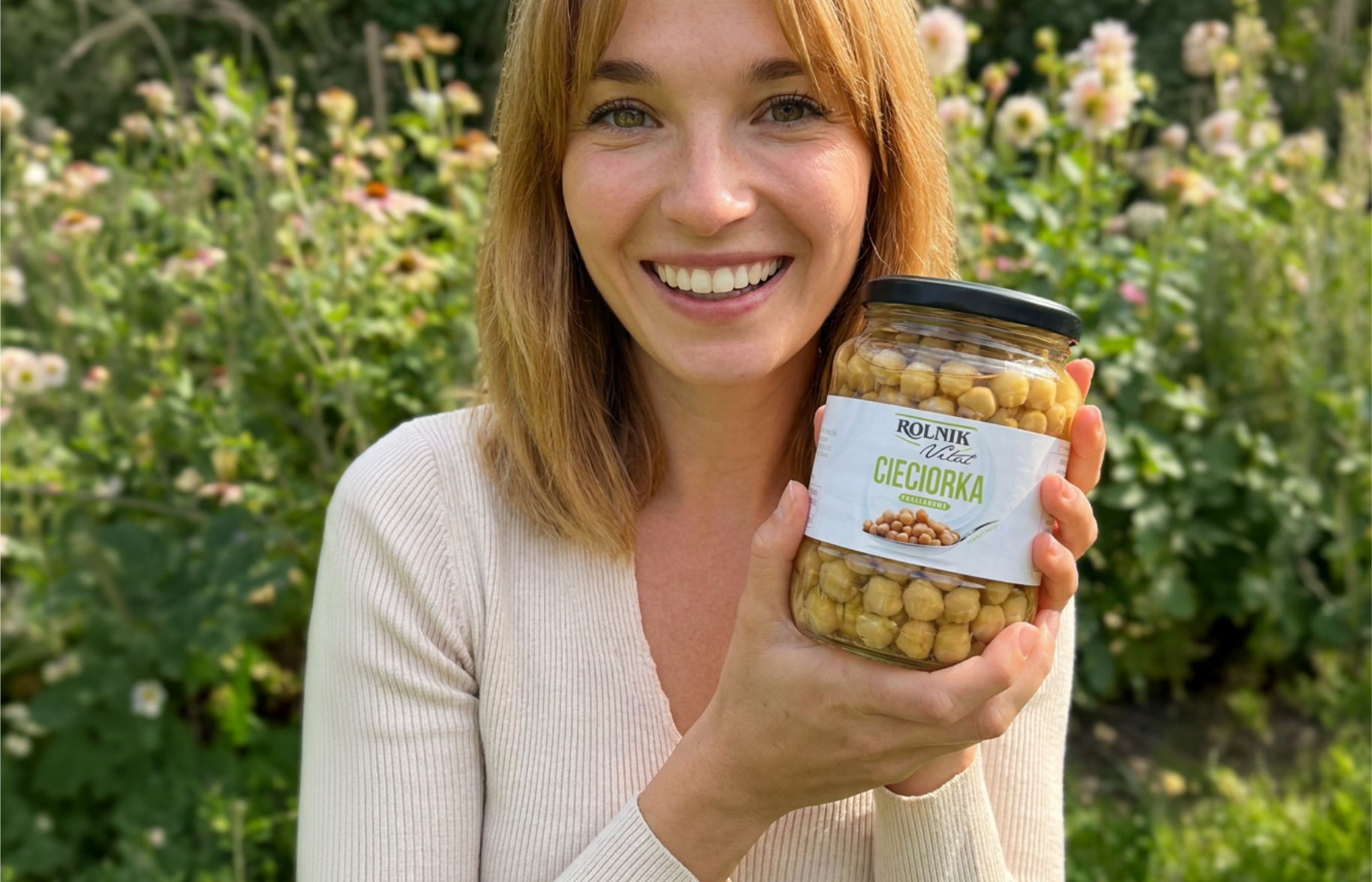 Produkt bio Rolnika w ogrodzie