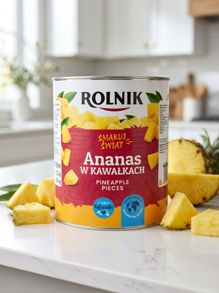Ananas w kawałkach