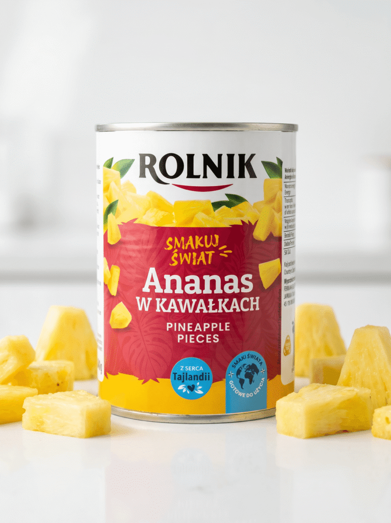 Ananas w kawałkach