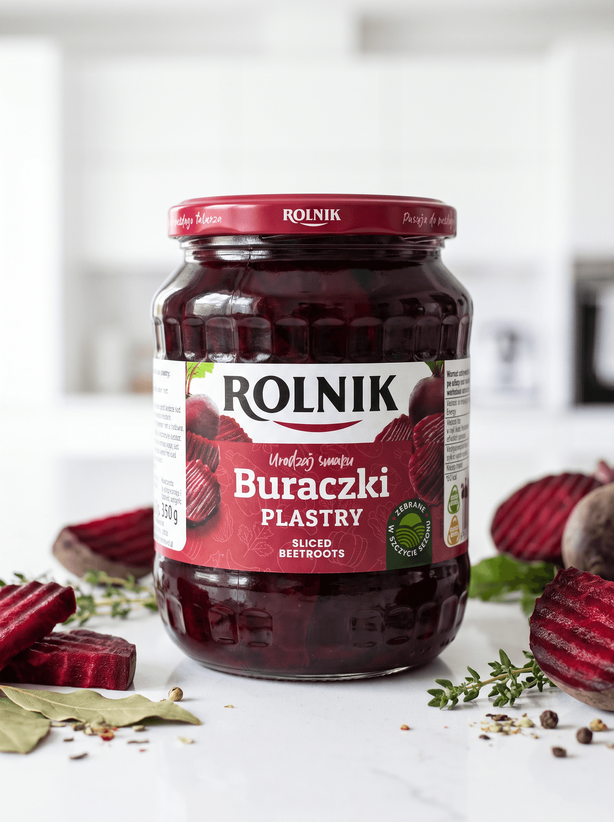 Buraczki plastry