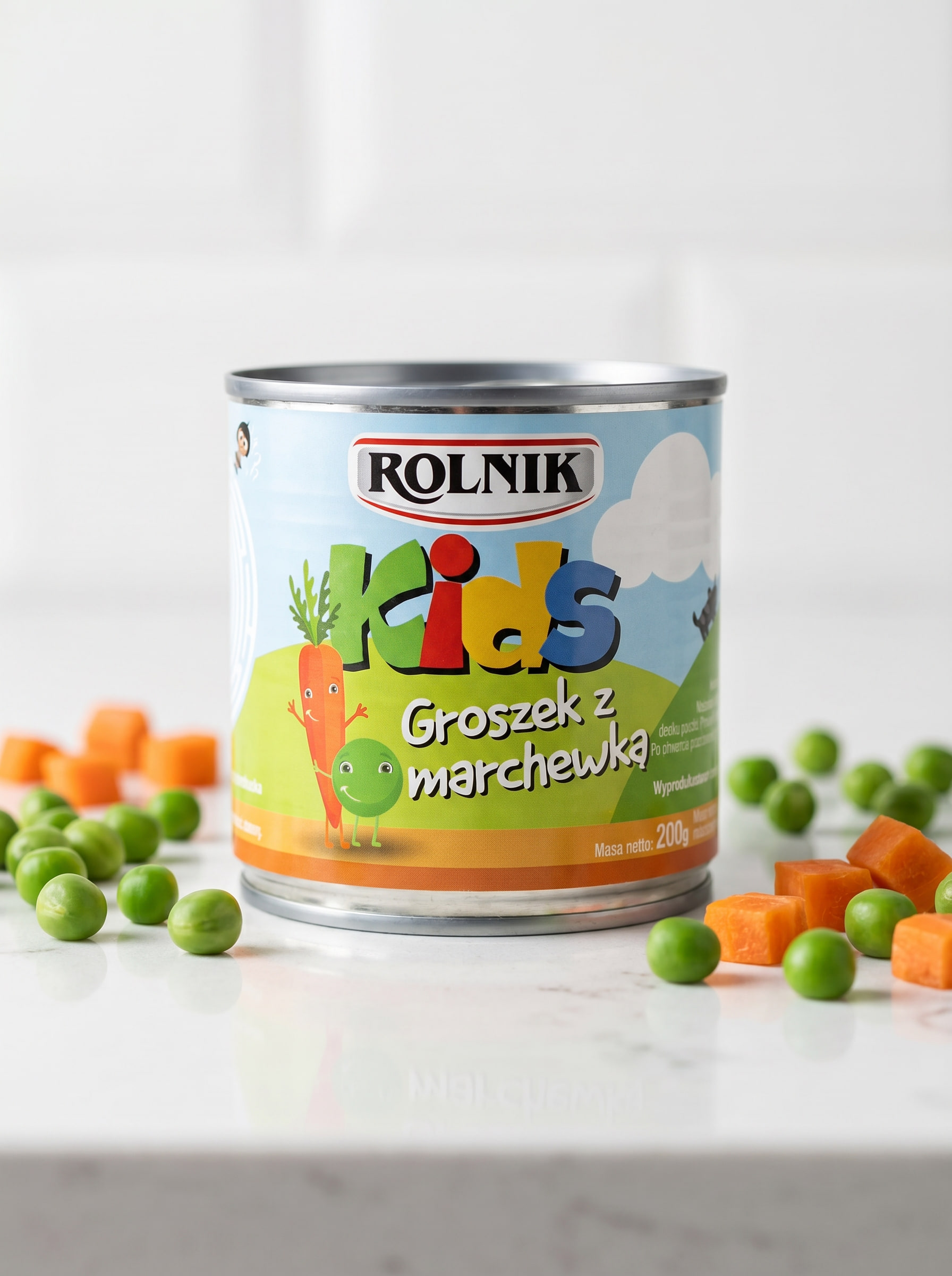 Groszek z marchewką Kids
