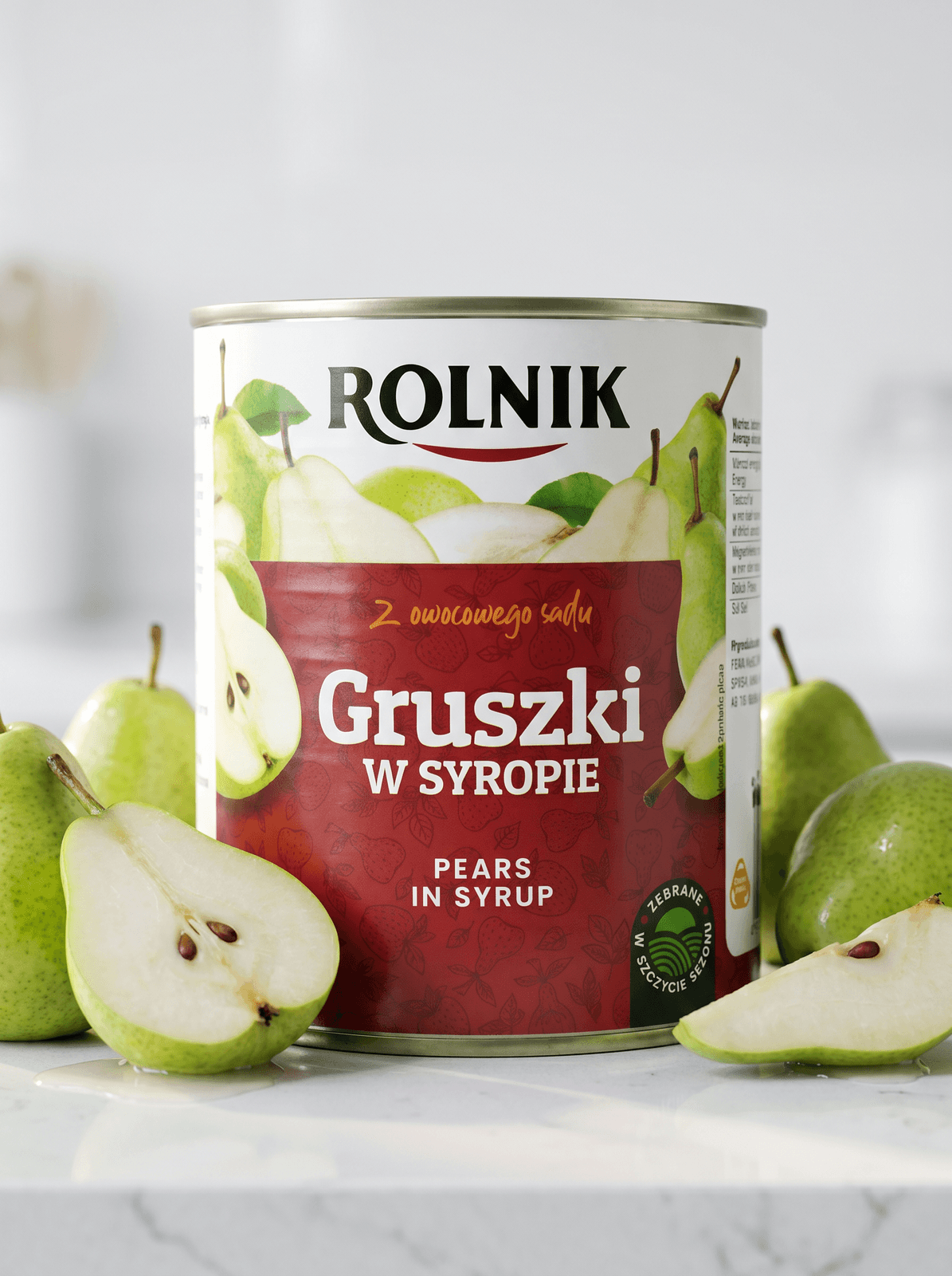 Gruszki w syropie