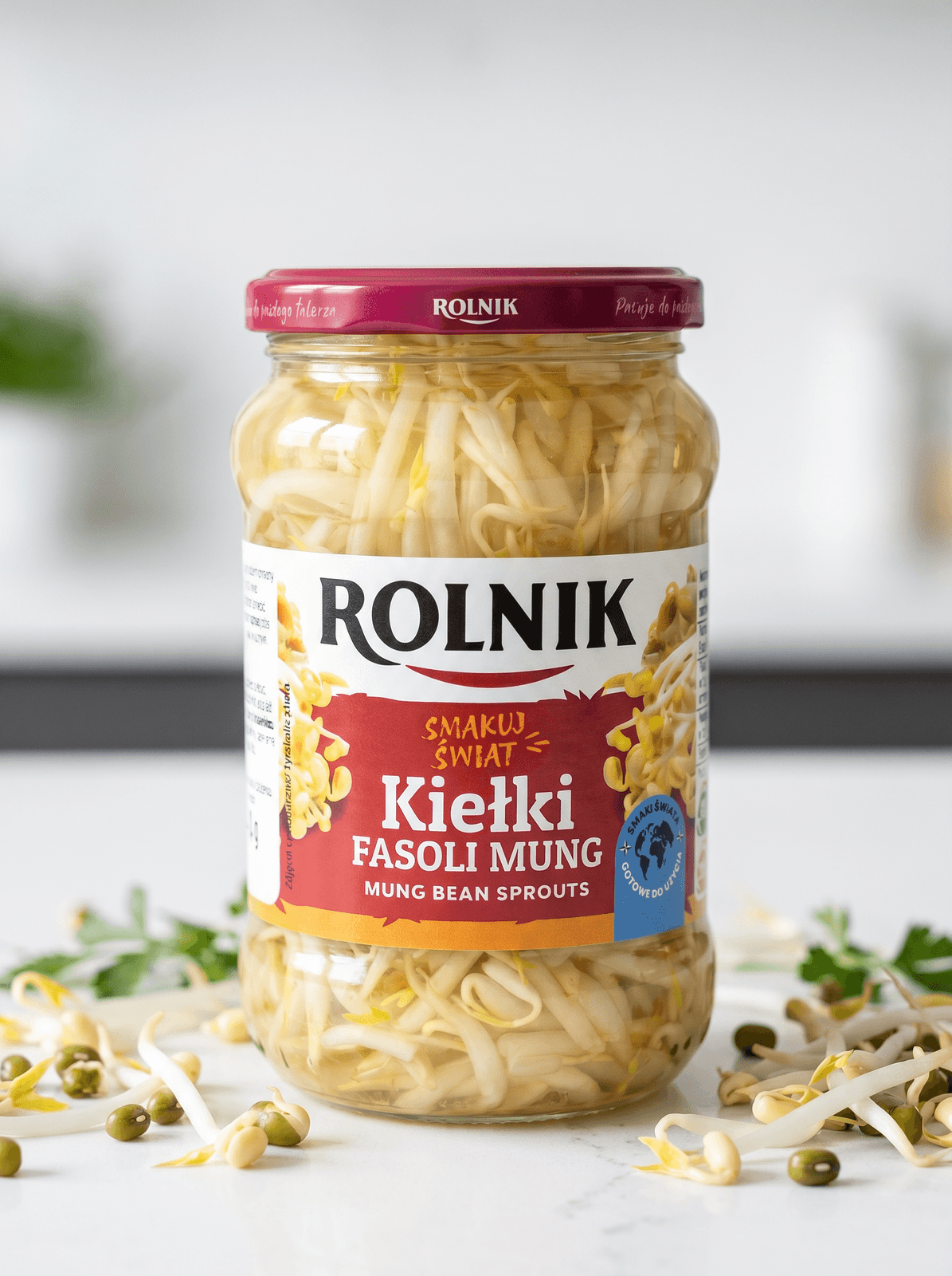 Kiełki fasoli mung