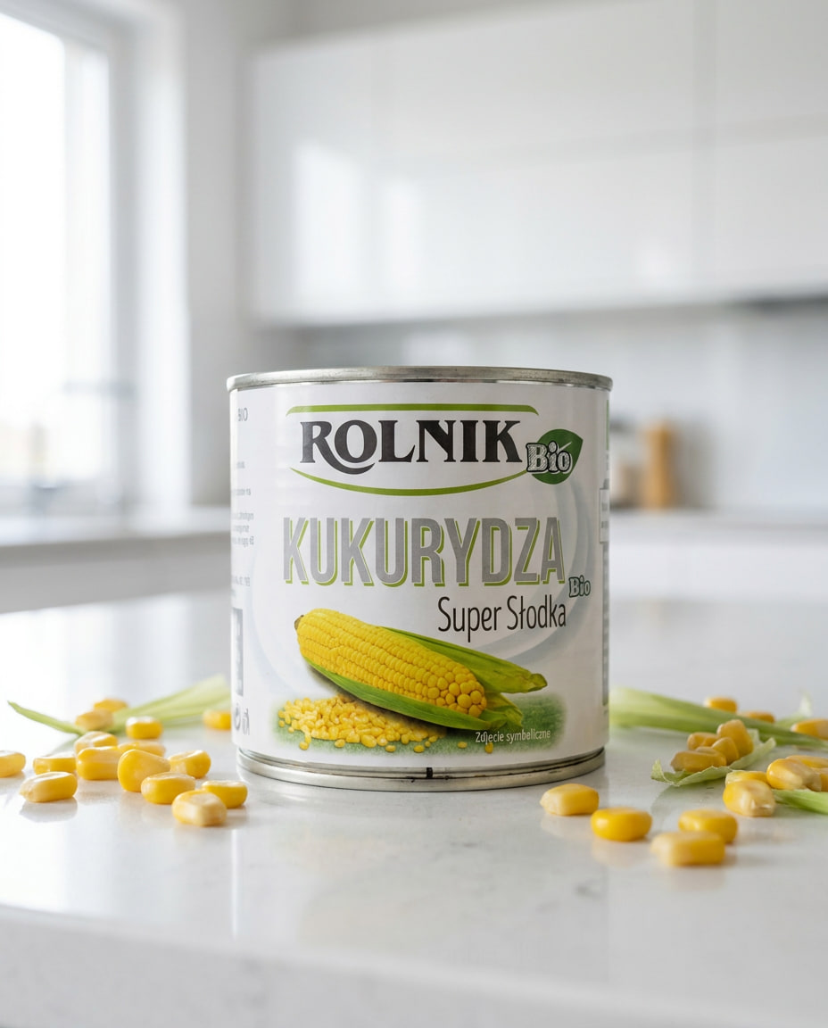 Kukurydza super słodka BIO
