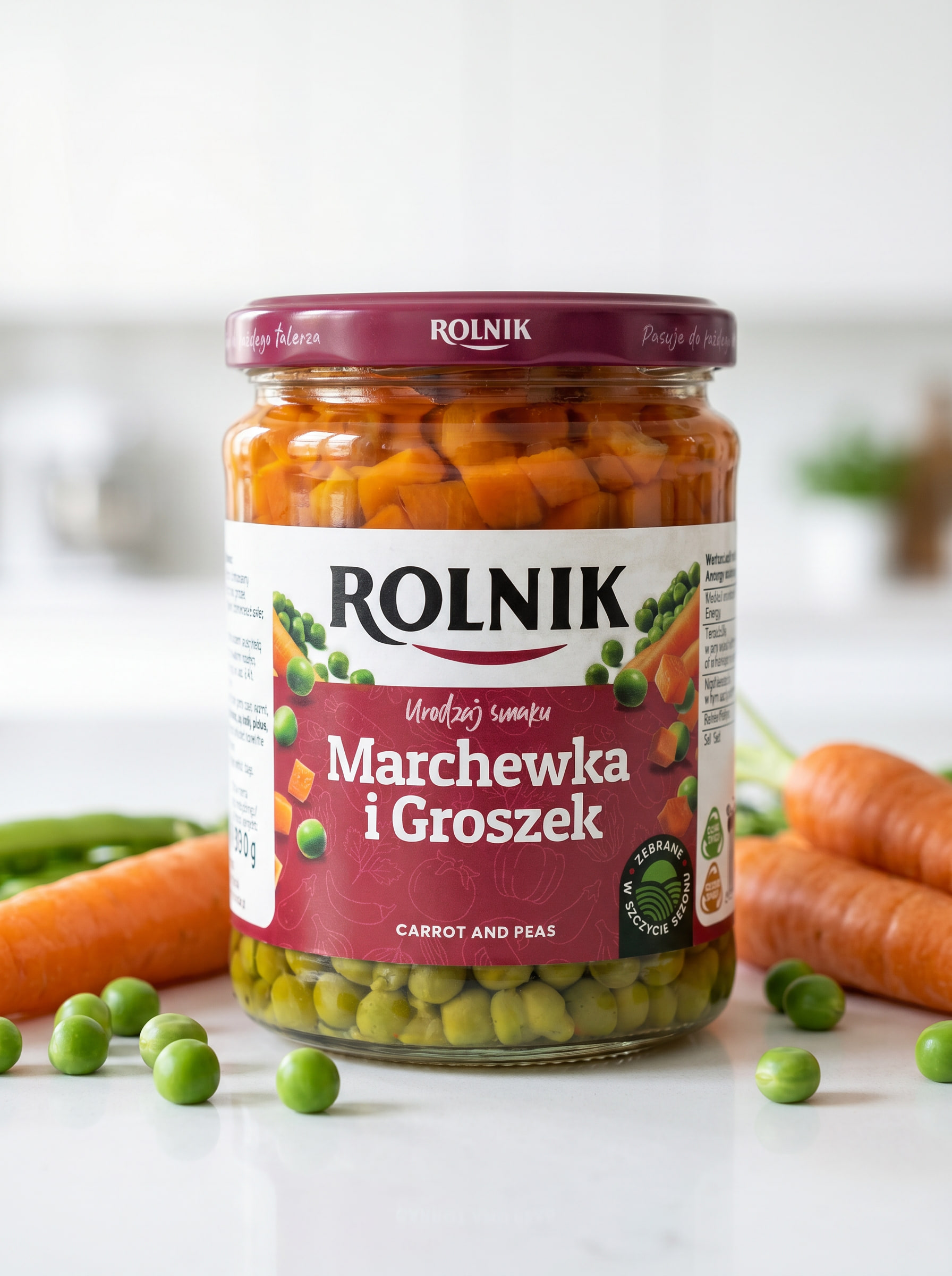 Marchewka i groszek