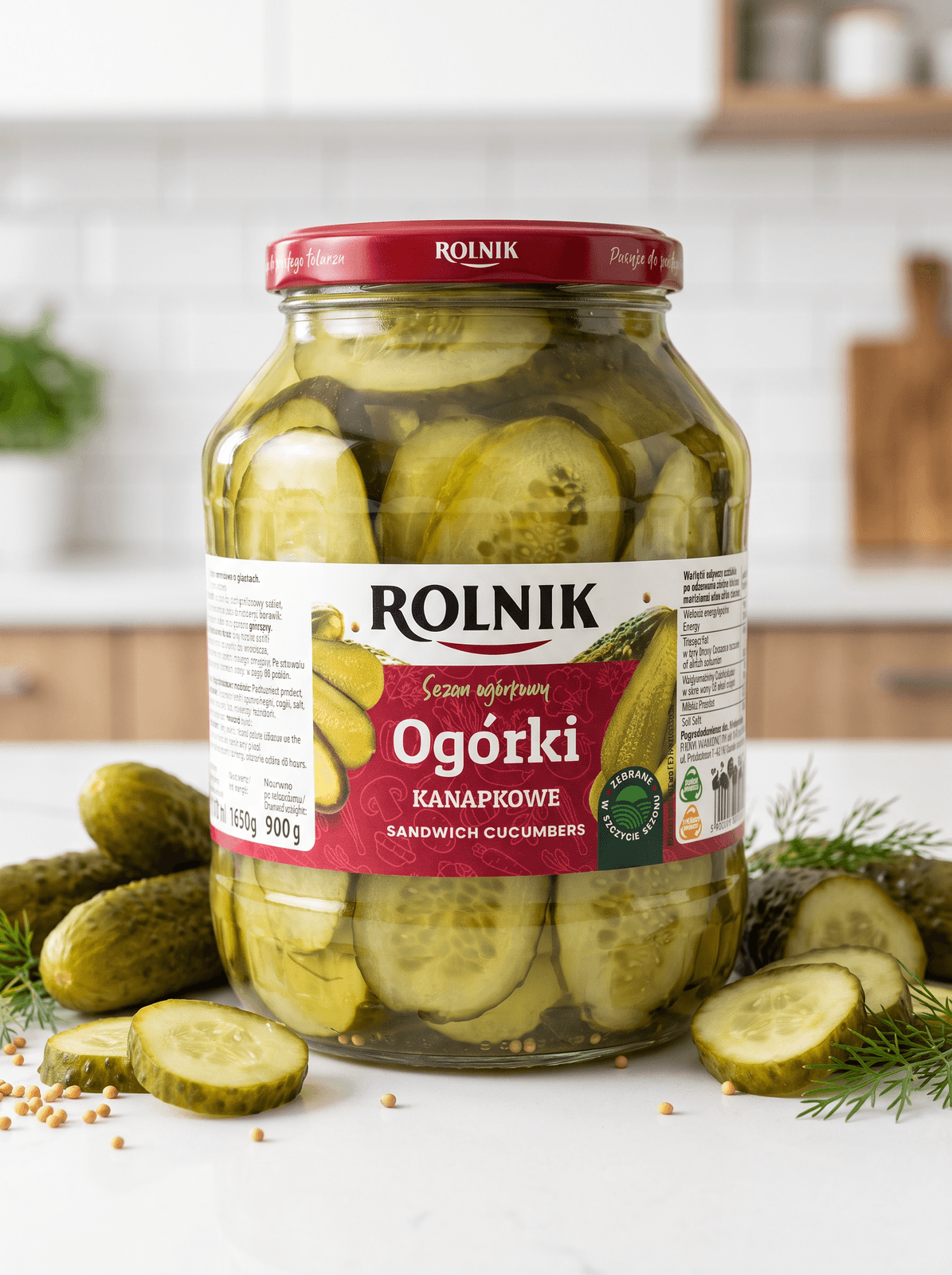 Ogórki kanapkowe