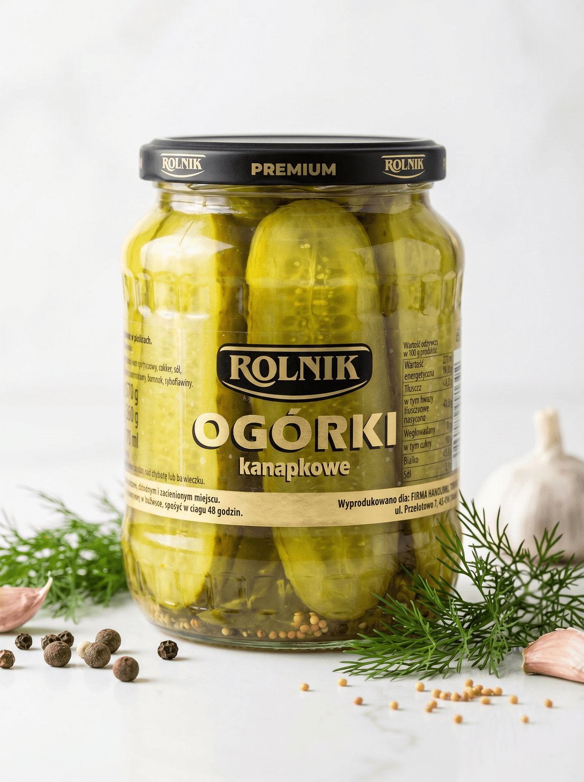 Ogórki kanapkowe