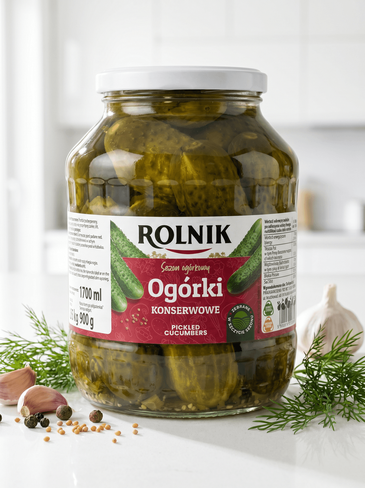 Ogórki konserwowe