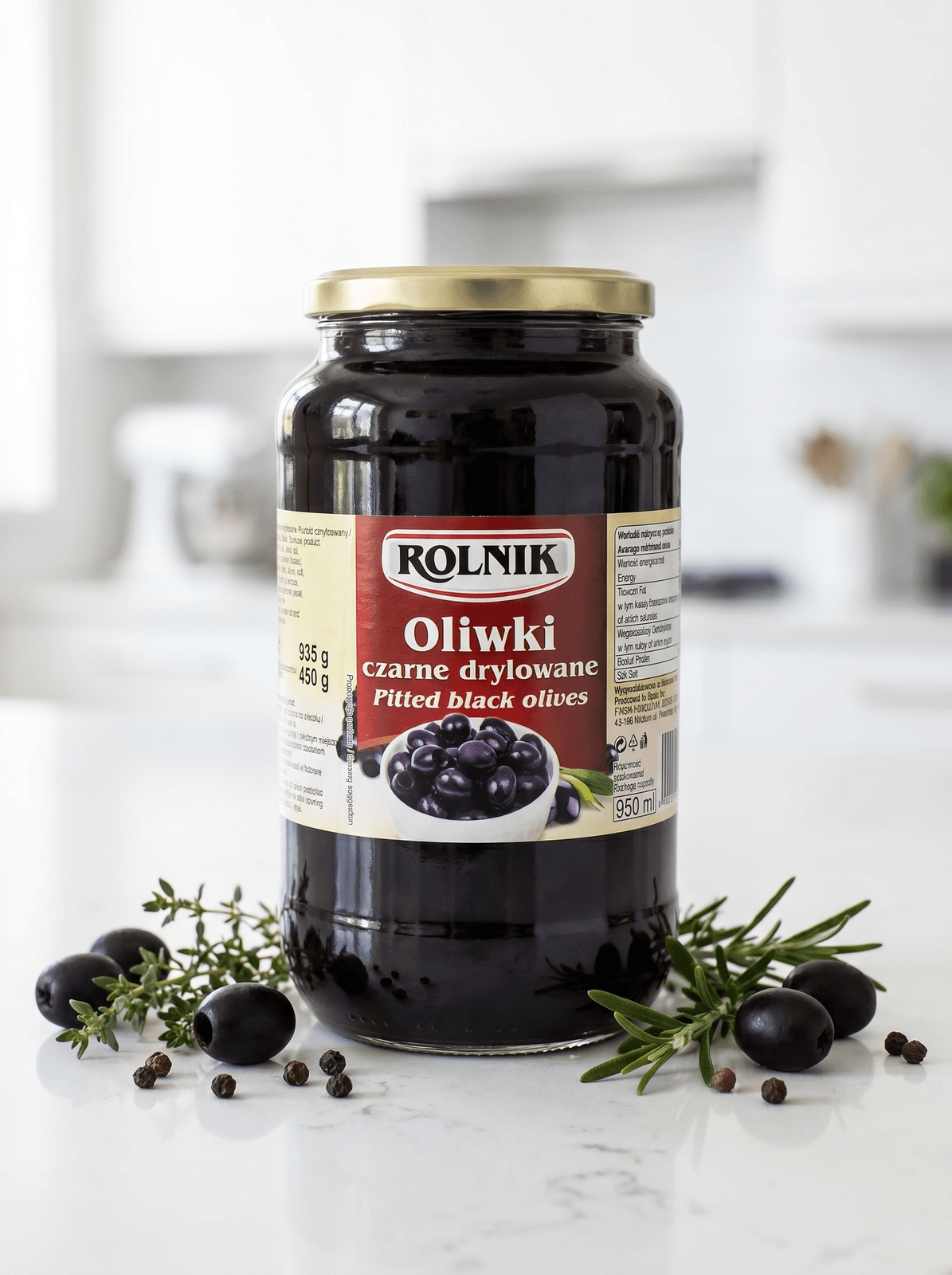 Oliwki czarne drylowane