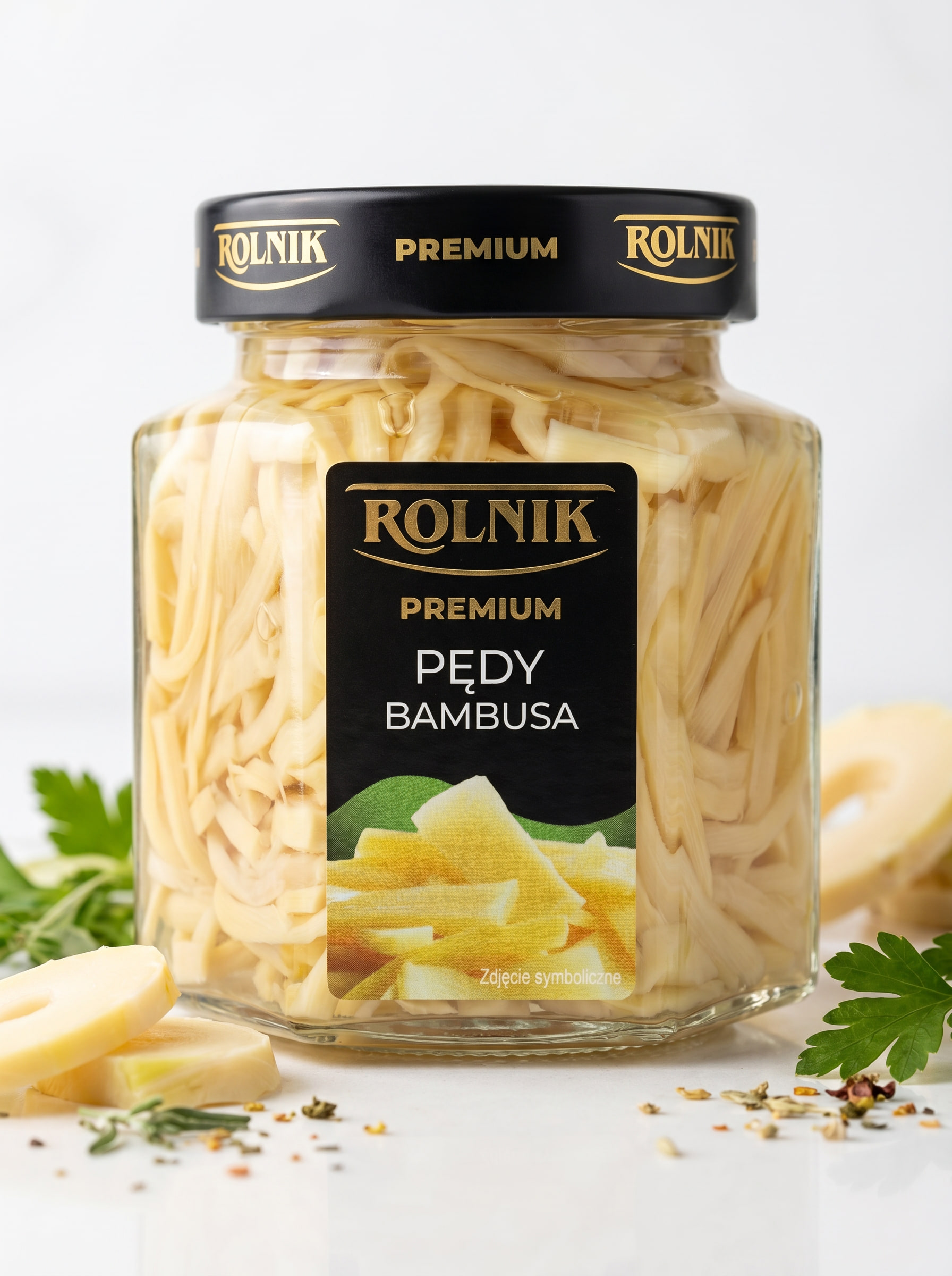 Pędy bambusa