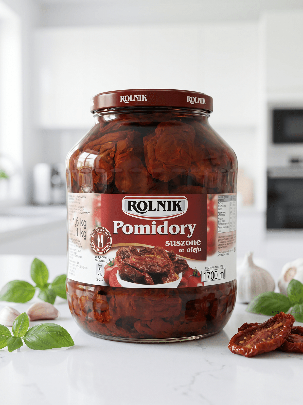 Pomidory suszone w oleju /1600 gRolnik