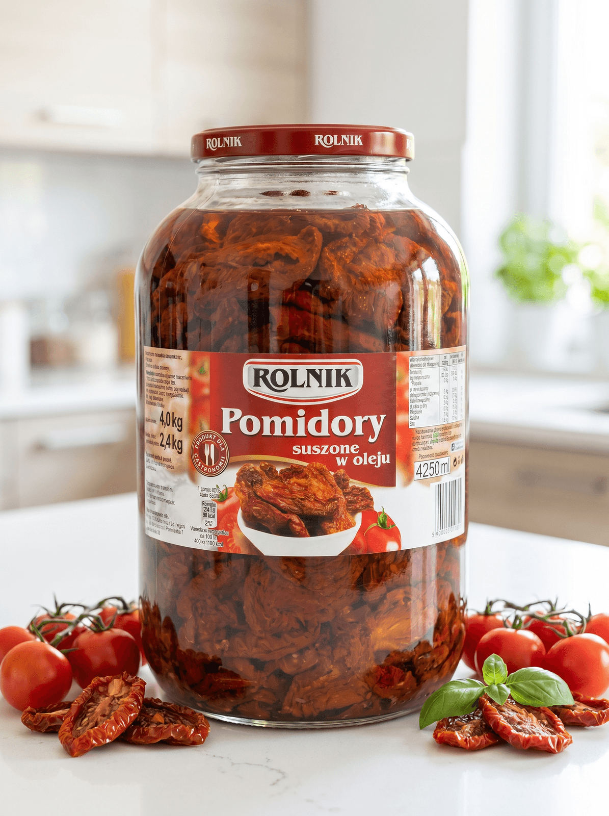 Pomidory suszone w oleju /4000 gRolnik