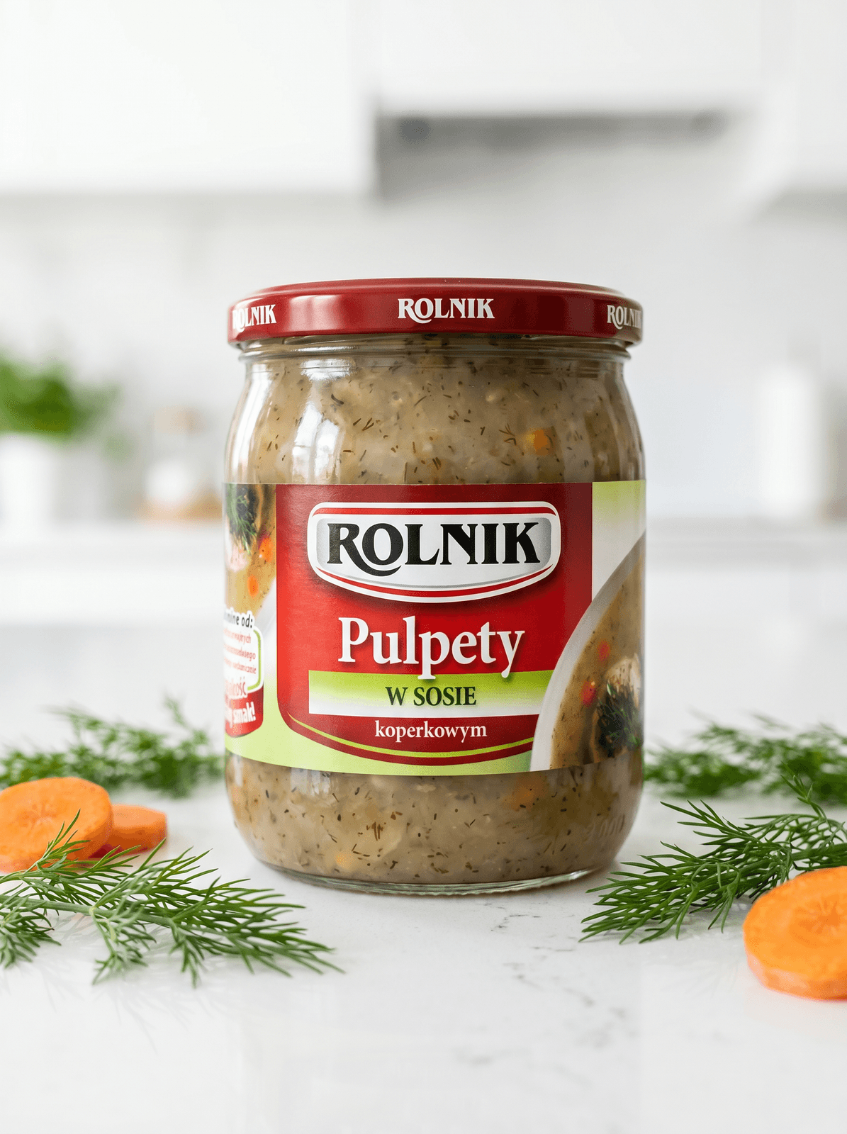 Pulpety w sosie koperkowym