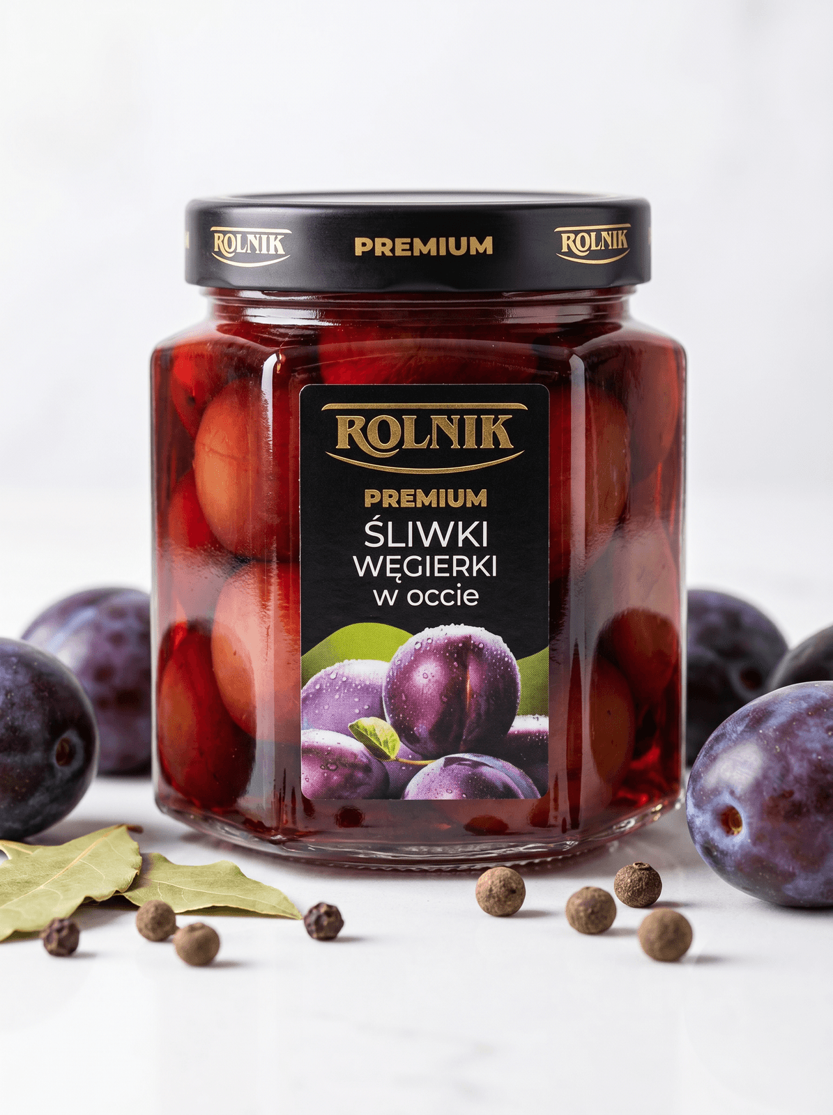 Śliwki węgierki w occie