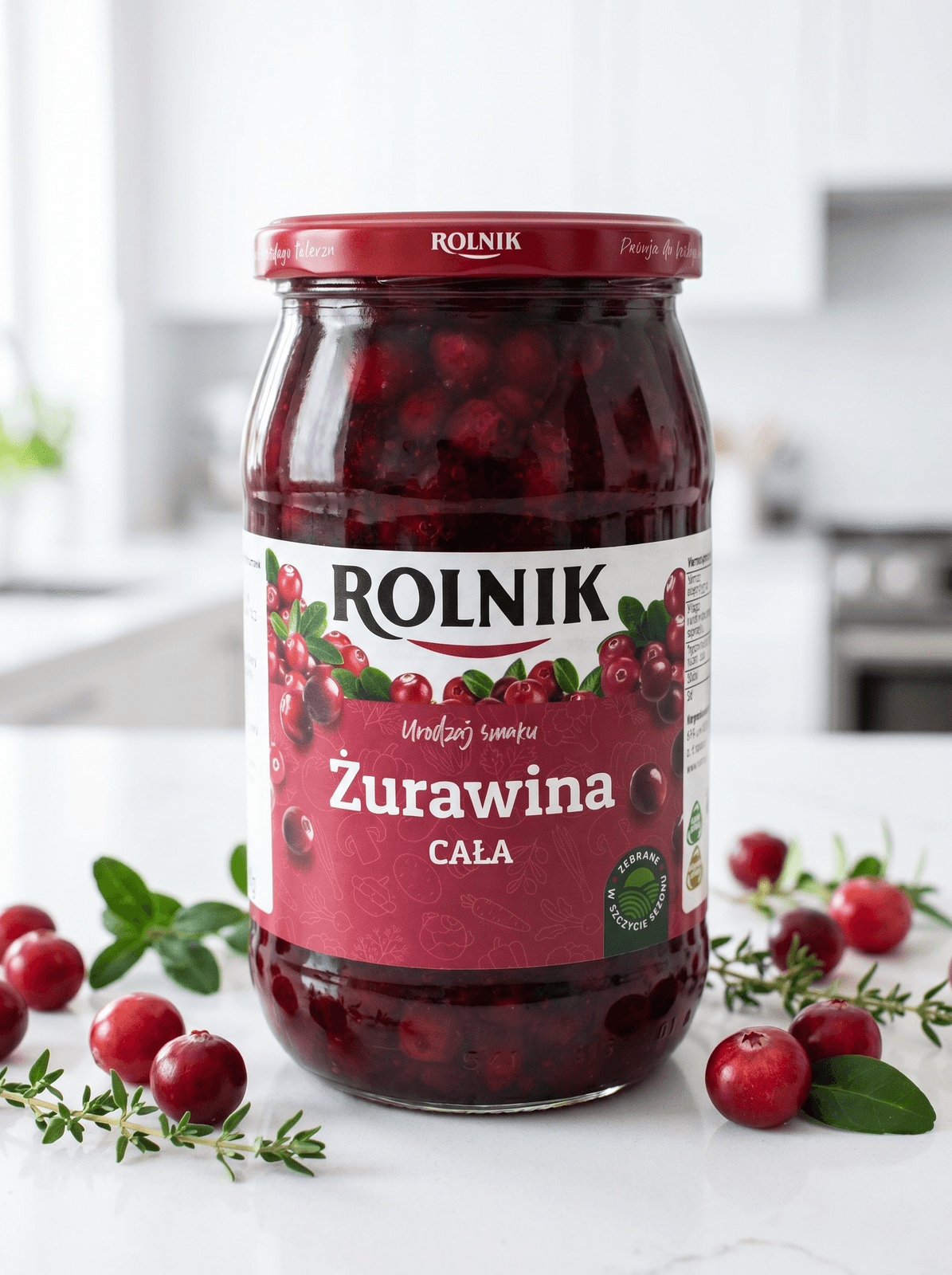 Żurawina cała